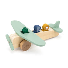 Load image into Gallery viewer, Wooden Animal Airplane
