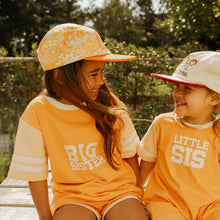 Load image into Gallery viewer, Little Sis Collegiate Tee - Coral
