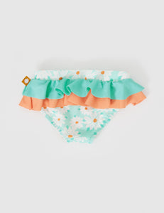 Daisy Delight Frill Waist Bikini Bottom