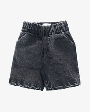 Load image into Gallery viewer, Black Denim Shorts
