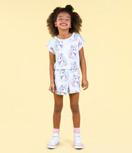 Load image into Gallery viewer, Blue Unicorn Romper
