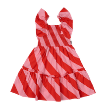 Load image into Gallery viewer, Candy Wrap Shirred Dress
