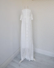 Load image into Gallery viewer, 3/4 Lace X-Long Christening Gown
