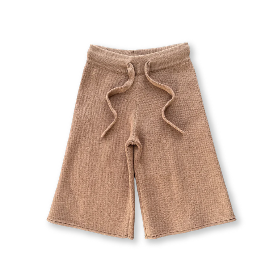 Organic Knitted Flares - Clay