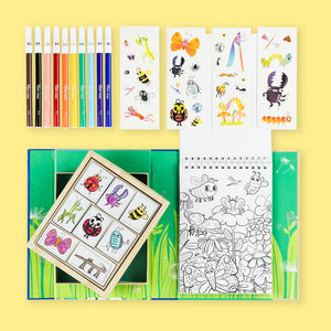 Colouring Set - Backyard Bugs