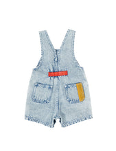 Load image into Gallery viewer, Burton Colour Pop Cargo Denim Overalls
