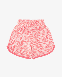 Coral Lollipop Muslin Shorts