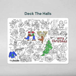 Reusable Silicone Mat - Deck The Halls