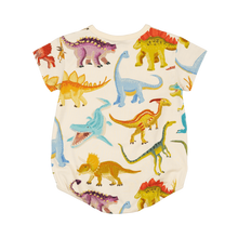 Load image into Gallery viewer, Dinos Galore Oversized Baby Bodysuit
