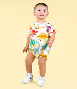 Dinos Galore Oversized Baby Bodysuit