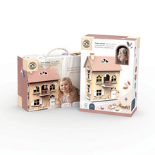 Load image into Gallery viewer, Flowers Cottage Dolls House with Starter set
