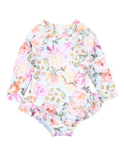 Load image into Gallery viewer, Evelyn Print LS Sunsuit
