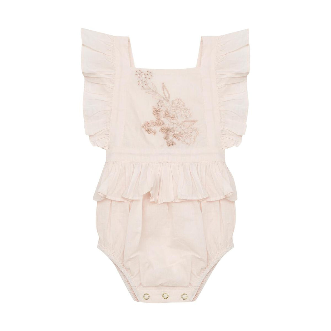 Florence Romper - Rose Quarts