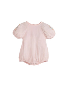 Francesca Playsuit - Petal Pink