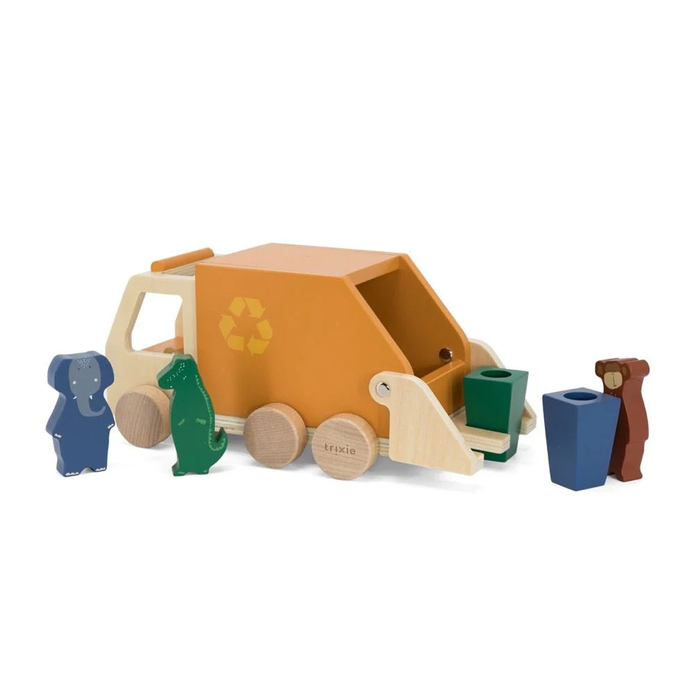 Wooden Garbage Truck