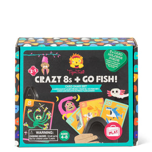 Crazy 8s + Go Fish! - Card Game Set