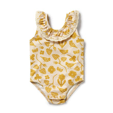 Load image into Gallery viewer, Goldie Floral Crochet Swimsuit
