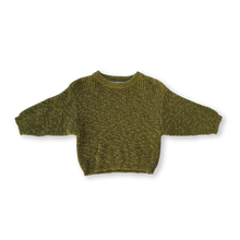 Load image into Gallery viewer, Chunky Rib Organic Pull Over - Herb
