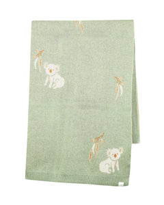 Organic Blanket - Storytime Koala