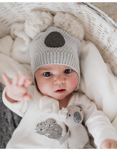 Bailey Koala Pom Pom Beanie