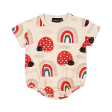 Load image into Gallery viewer, Love Bug Rainbow Oversized Baby Bodysuit
