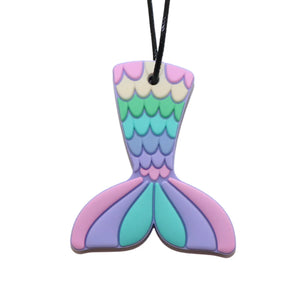 Mermaid Tail Pendant - Pastel