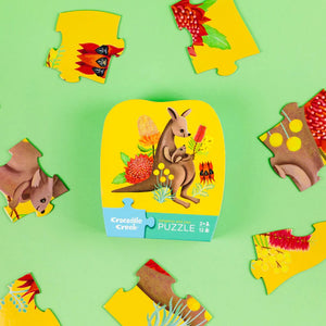 Mini Puzzle - Kangaroo & Joey (12pc)