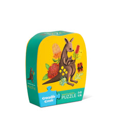 Load image into Gallery viewer, Mini Puzzle - Kangaroo &amp; Joey (12pc)
