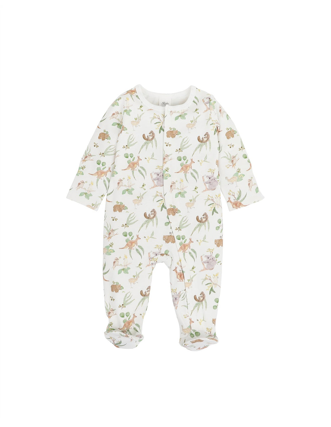 Bailey Native LS Zip Onesie