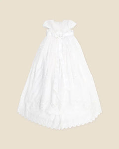 Open Back Christening Dress