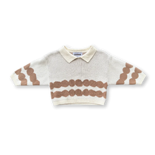 Load image into Gallery viewer, Pebble Collar Pull Over - Milk &amp; Clay
