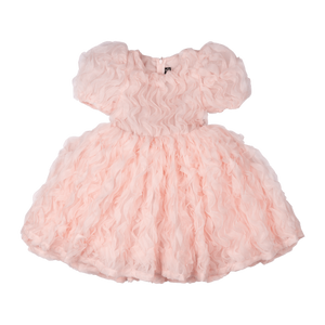 Pink Ruffle Tulle Party Dress