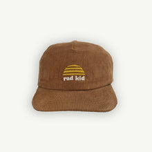 Load image into Gallery viewer, Rad Kid Cord Cap - Tan
