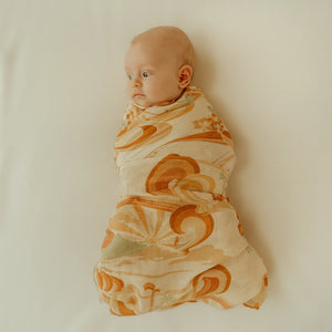 Rainbow Slider Bamboo / Organic Cotton Swaddle