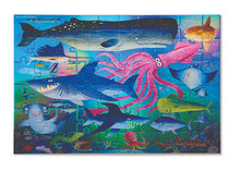 Load image into Gallery viewer, Shimmering Shark - Foil Puzzle (60pc)
