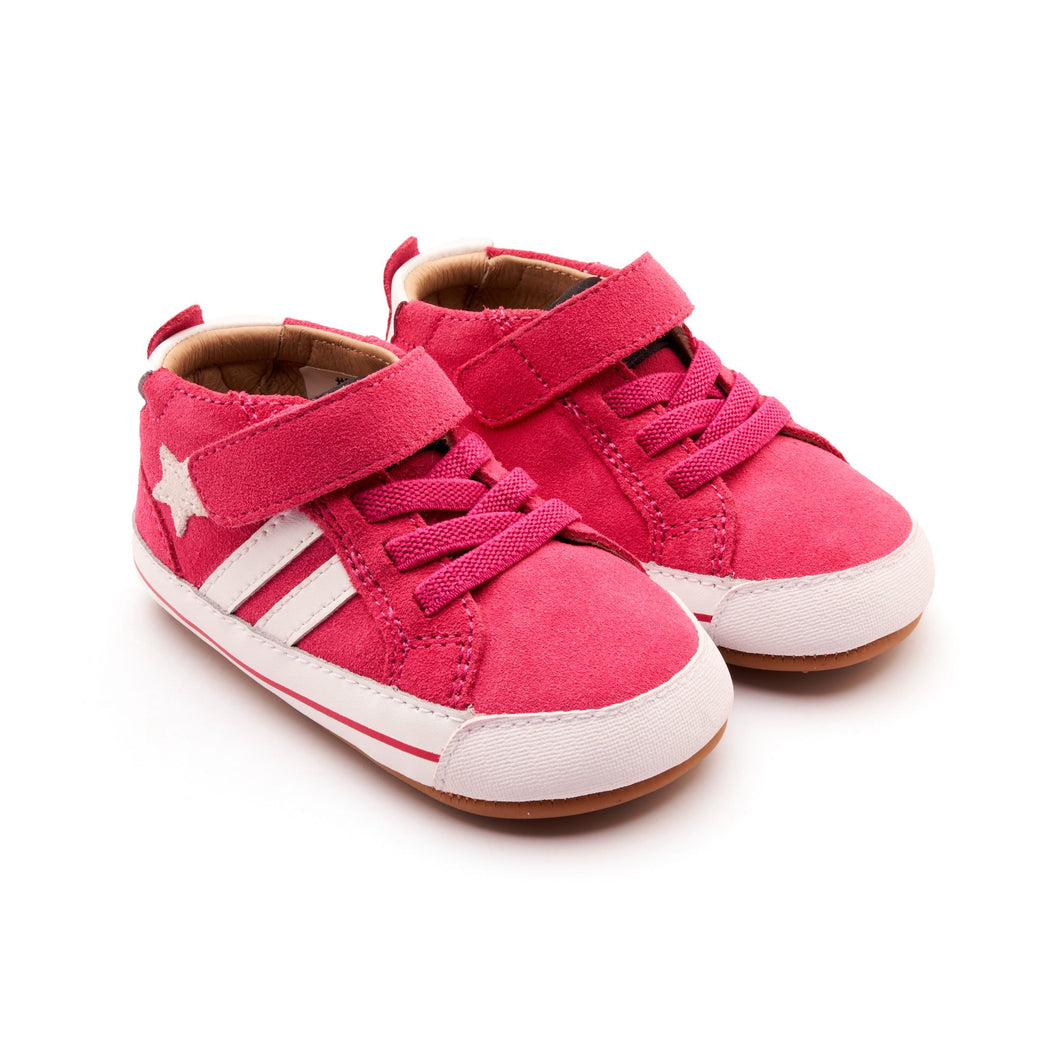 Spruce Bub - Hot Pink Suede/Snow