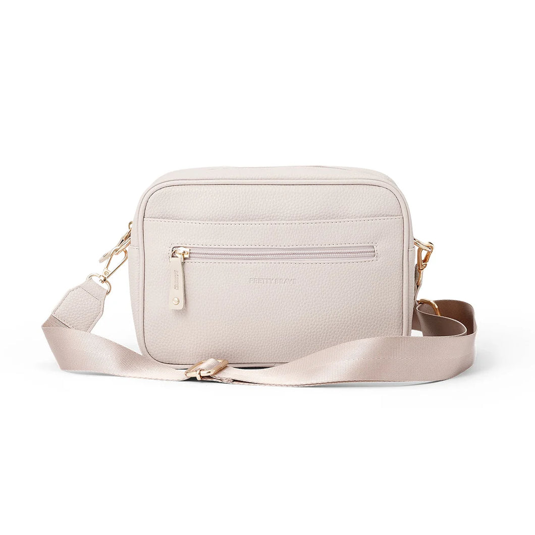 Harper Cross Body Bag - Stone Pebble