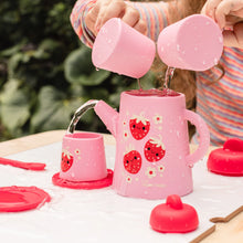 Load image into Gallery viewer, Silicone Tea Set - Strawberry Patch
