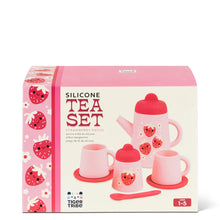 Load image into Gallery viewer, Silicone Tea Set - Strawberry Patch
