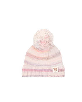 Rainbow Stripe Knit Beanie