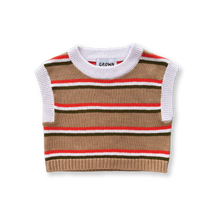 Load image into Gallery viewer, Organic Striped Vest
