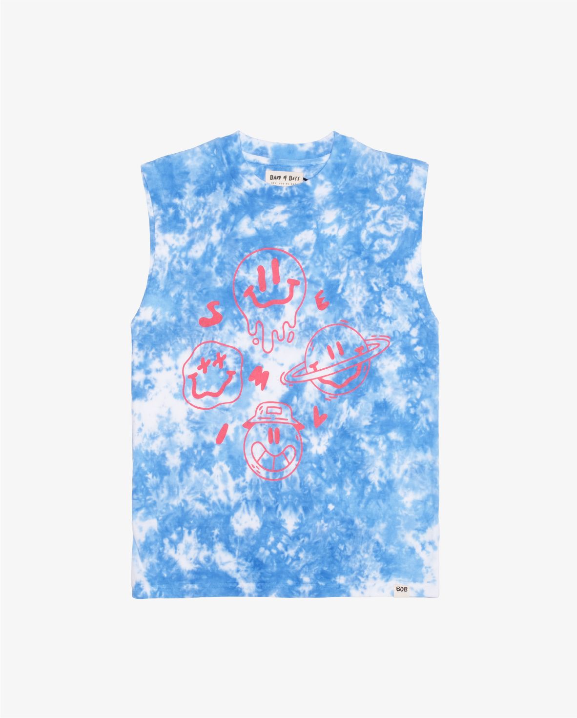 Manfinity EMRG Homens Top tank tie dye