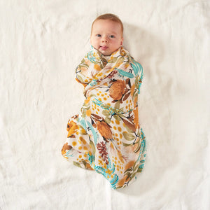 Wattle Wander Bamboo / Organic Cotton Swaddle (Copy)