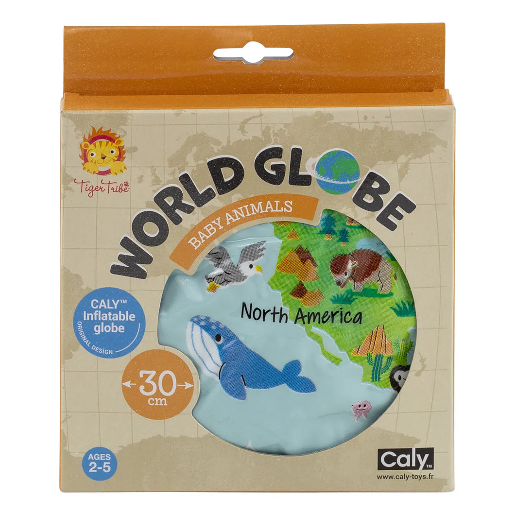 World Globe - Baby Animals