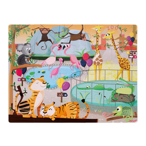 Tactile Puzzle Zoo