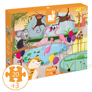 Tactile Puzzle Zoo