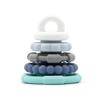 Rainbow Stacker and Teether Toy - Ocean